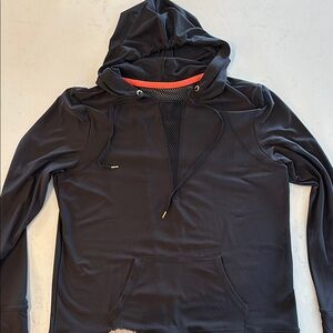 Women’s Black Hooded Shirt